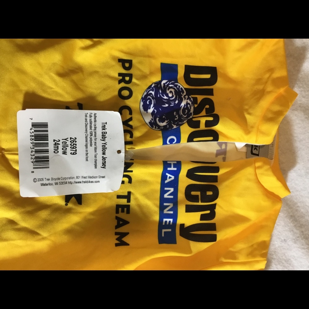 Trek Infant Discovery cycling jersey NWT - Picture 7 of 9